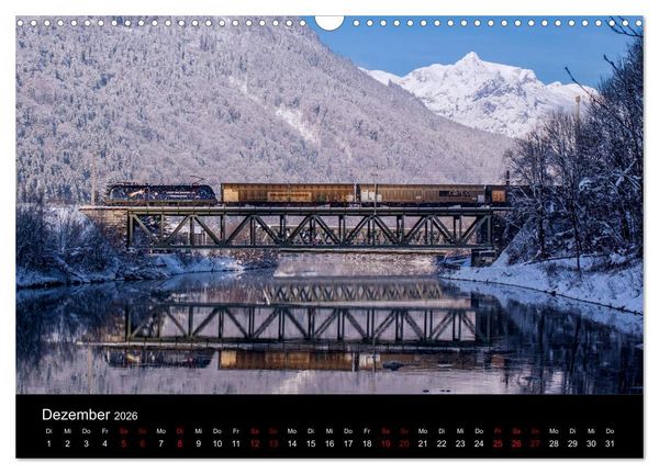 Produktbild: Die Bahn im Salzburgerland (Wandkalender 2026 DIN A3 quer), CALVENDO Monatskalender