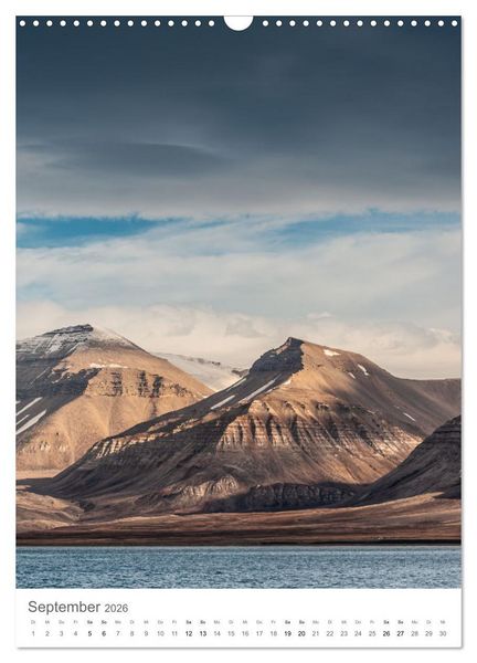 Produktbild: Die Arktis - Naturfotografien aus Spitzbergen (Wandkalender 2026 DIN A3 hoch), CALVENDO Monatskalender