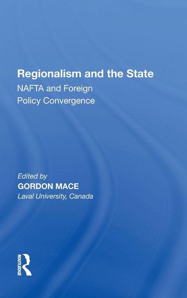 Produktbild: Regionalism and the State