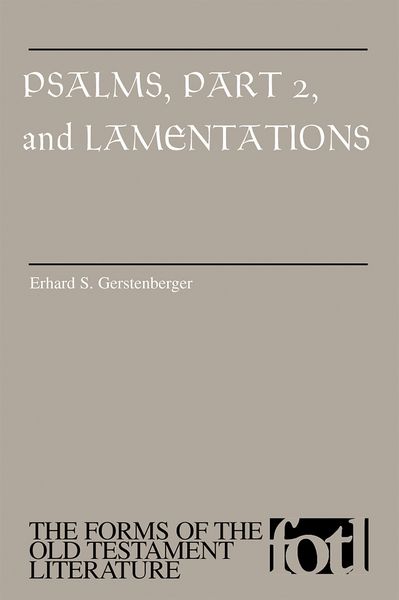 Produktbild: Psalms, Part 2, and Lamentations