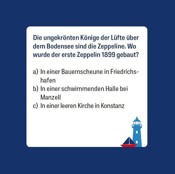 Produktbild: Bodensee-Quiz (Neuauflage)