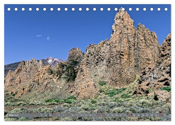 Produktbild: TENERIFFA Kanarischer Inselzauber im Atlantik (Tischkalender 2027 DIN A5 quer), CALVENDO Monatskalender