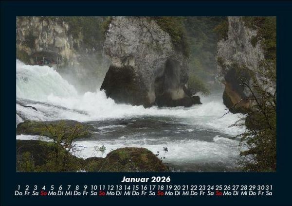 Produktbild: Wasserf&auml;lle 2026 Fotokalender DIN A5