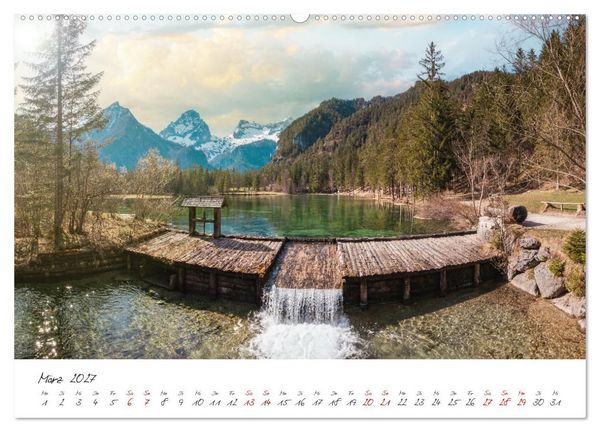 Produktbild: &Ouml;sterreich in atemberaubenden Bildern (Wandkalender 2027 DIN A2 quer), CALVENDO Monatskalender