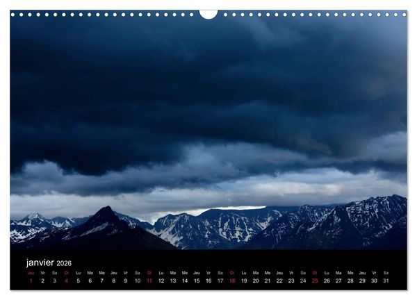 Produktbild: Ambiances Ari&egrave;ge Pyr&eacute;n&eacute;es (Calendrier mural 2026 DIN A3 vertical), CALVENDO calendrier mensuel