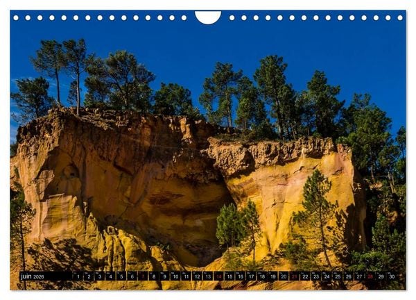 Produktbild: Un &eacute;t&eacute; en Provence dans le Luberon (Calendrier mural 2026 DIN A4 vertical), CALVENDO calendrier mensuel