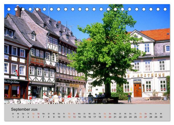 Produktbild: UNESCO Welterbest&auml;tten in Deutschland (Tischkalender 2026 DIN A5 quer), CALVENDO Monatskalender