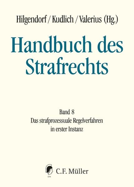 Produktbild: Handbuch des Strafrechts