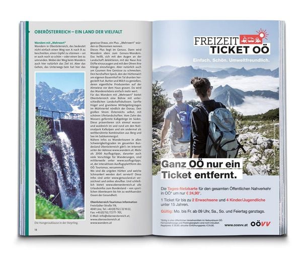 Produktbild: KOMPASS Wanderlust Ober&ouml;sterreich