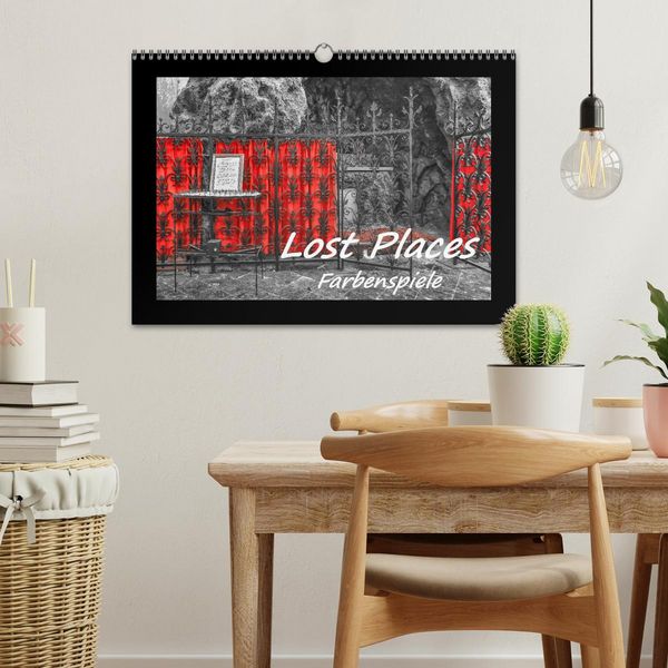 Produktbild: Lost Places - Farbenspiele (Wandkalender 2026 DIN A3 quer), CALVENDO Monatskalender