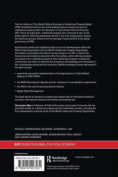 Produktbild: The Global Political Economy of Intellectual Property Rights, 2nd ed