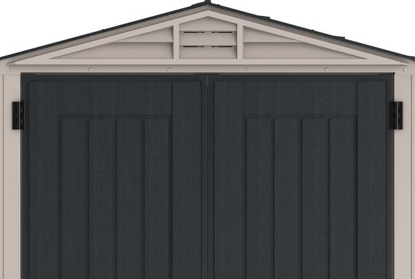 Produktbild: Kunststoff Ger&auml;tehaus 171x171 Gartenhaus Dreht&uuml;ren