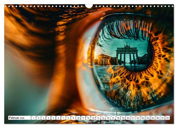 Produktbild: Wahrzeichen im Fokus - Spannende Architektur aus dem Blickwinkel (Wandkalender 2026 DIN A3 quer), CALVENDO Monatskalender