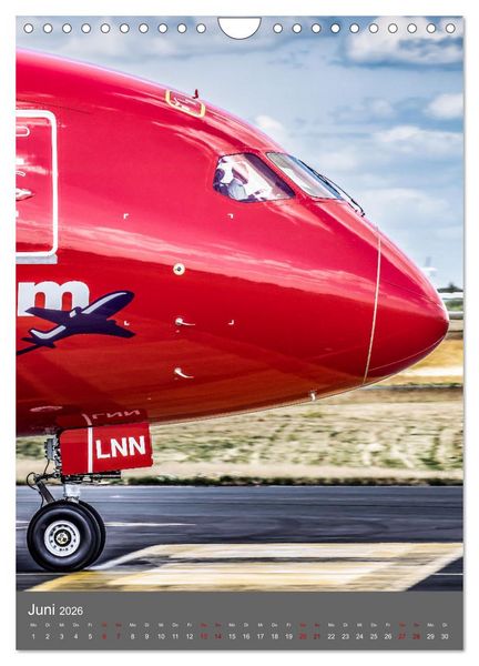 Produktbild: Flugzeuge aus aller Welt (Wandkalender 2026 DIN A4 hoch), CALVENDO Monatskalender