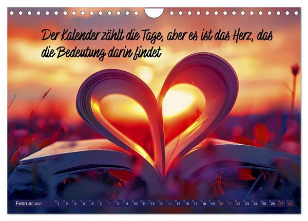 Produktbild: Trost - in stillen Momenten (Wandkalender 2027 DIN A4 quer), CALVENDO Monatskalender