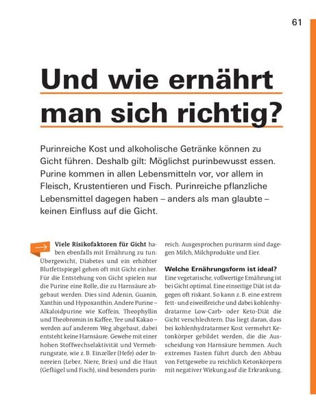 Produktbild: Gut essen bei Gicht