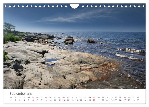 Produktbild: Meine Lieblingspl&auml;tze in S&uuml;dschweden (Wandkalender 2026 DIN A4 quer), CALVENDO Monatskalender