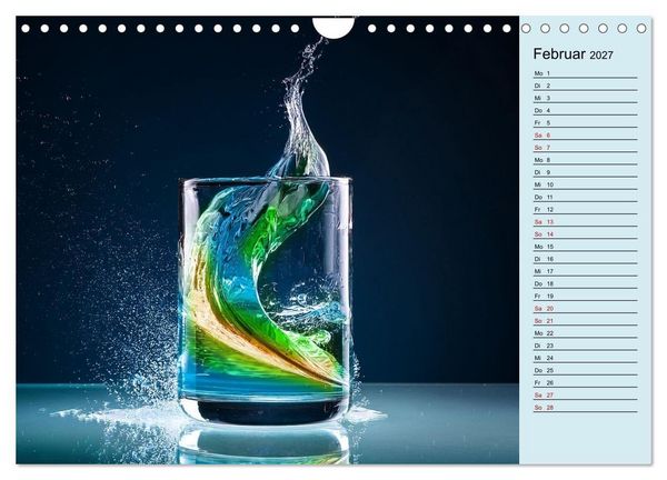 Produktbild: Destillat in Color (Wandkalender 2027 DIN A4 quer), CALVENDO Monatskalender