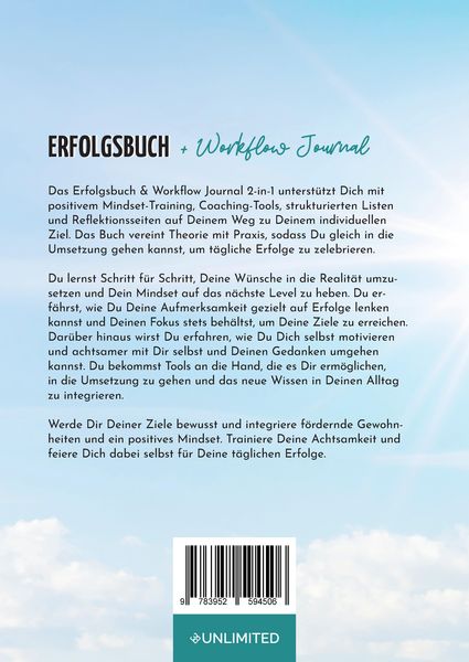 Produktbild: Erfolgsbuch & Workflow Journal