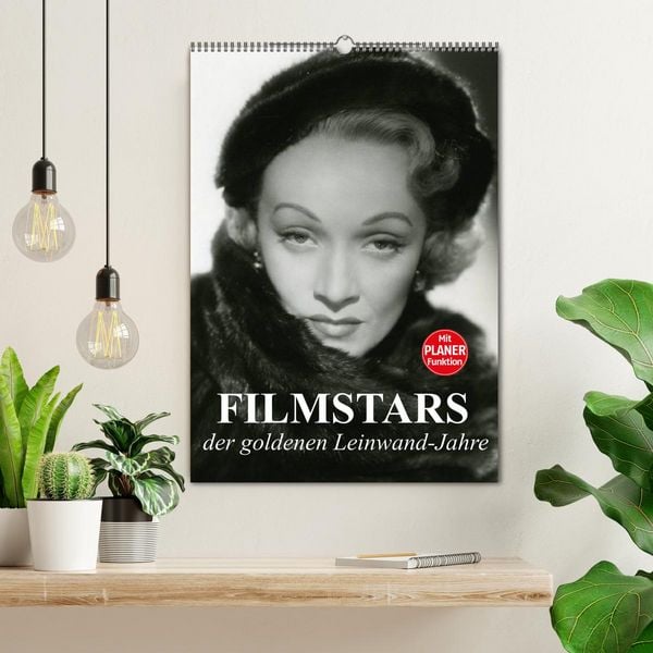 Produktbild: Filmstars der goldenen Leinwandjahre (Wandkalender 2026 DIN A2 hoch), CALVENDO Monatskalender