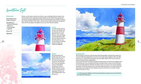 Produktbild: Mein Atelier Aquarellmalerei - Himmel & Wolken