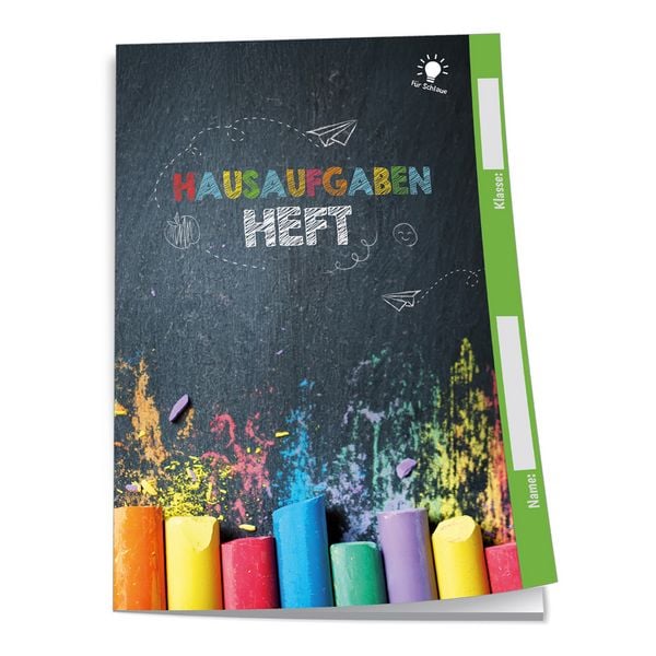 Produktbild: TR&Ouml;TSCH - Hausaufgabenheft f&uuml;r Schlaue Kreide