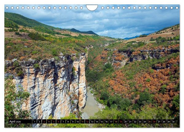 Produktbild: Landschaften in Albanien (Wandkalender 2026 DIN A4 quer), CALVENDO Monatskalender
