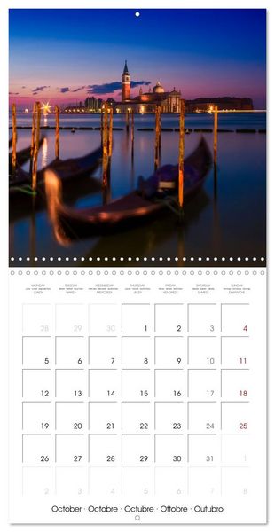 Produktbild: Fascination VENICE (Wall Calendar 2026 12 &times; 12 Inch) CALVENDO 12 Month Wall Calendar