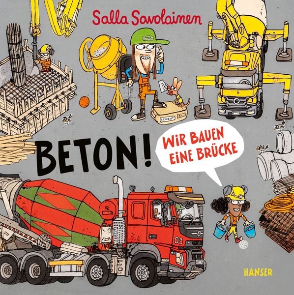 Beton!, Gebundene Ausgabe von Salla Savolainen, Carl Hanser, 978-3-446-28265-0