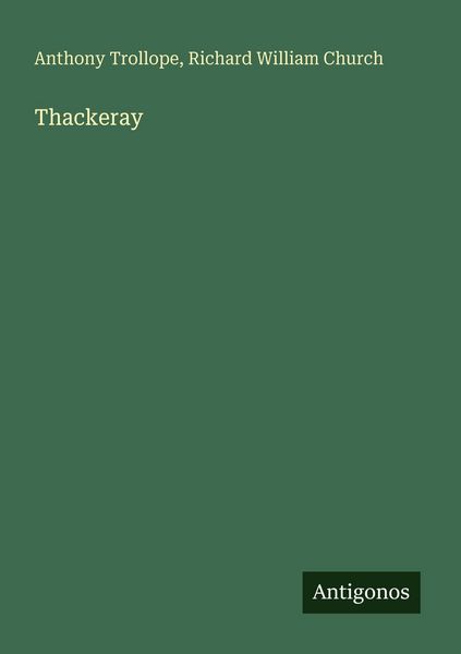 Produktbild: Thackeray