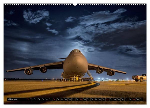 Produktbild: Kampfjets &bull; U.S. Aircraft (hochwertiger Premium Wandkalender 2026 DIN A2 quer), Kunstdruck in Hochglanz