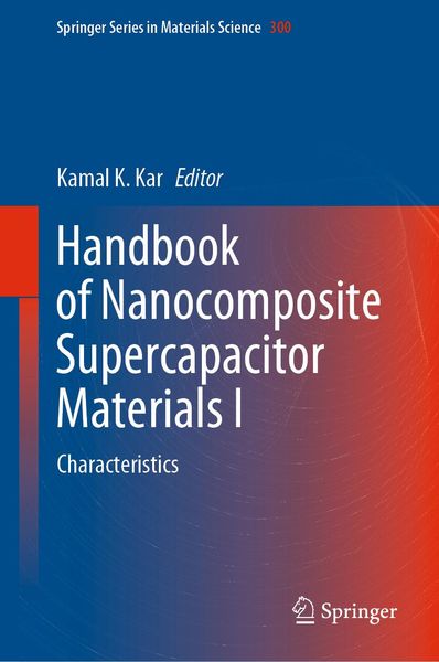 Produktbild: Handbook of Nanocomposite Supercapacitor Materials I