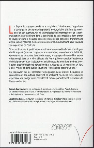 Produktbild: Le voyageur hypermoderne : partir dans un monde connect&eacute;