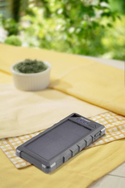 Produktbild: VOLTCRAFT VC-SL16000 VC-11946675 Solar-Powerbank Ladestrom Solarzelle 280mA 16000 mAh