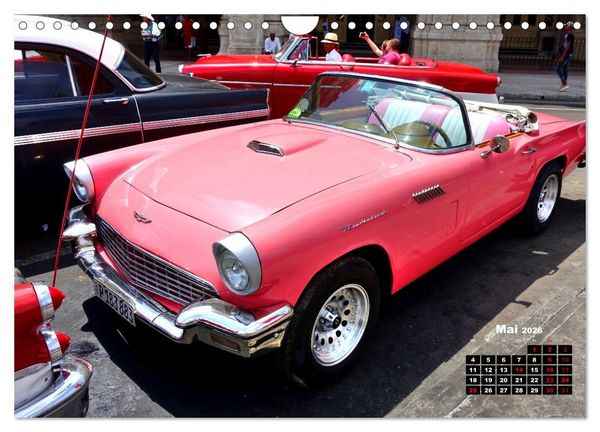 Produktbild: Thunderbird - Ford-Ikone der F&uuml;nfziger Jahre (Wandkalender 2026 DIN A4 quer), CALVENDO Monatskalender