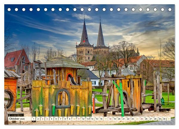 Produktbild: Reise durch Deutschland - Xanten am Niederrhein (Tischkalender 2026 DIN A5 quer), CALVENDO Monatskalender