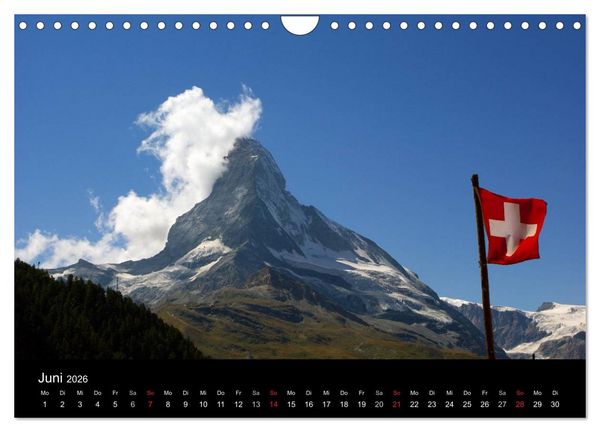 Produktbild: Faszination Matterhorn (Wandkalender 2026 DIN A4 quer), CALVENDO Monatskalender