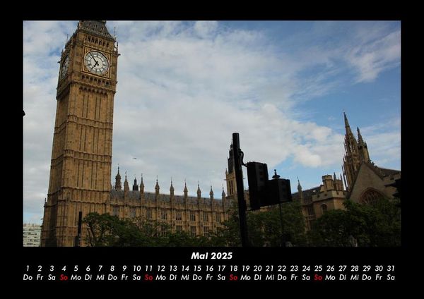 Produktbild: London - Impressionen 2025 Fotokalender DIN A3