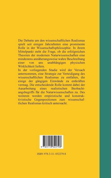 Produktbild: Wissenschaftlicher Realismus