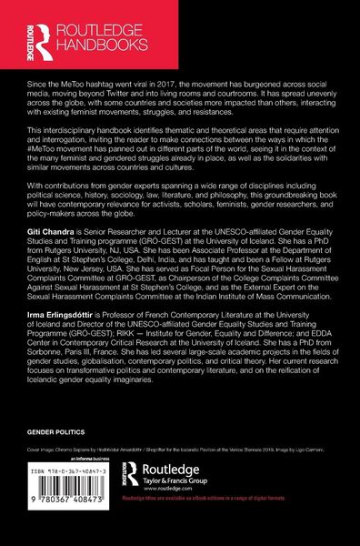 Produktbild: The Routledge Handbook of the Politics of the #MeToo Movement