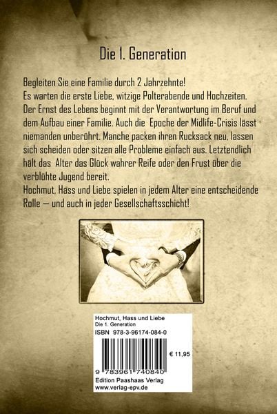 Produktbild: Hochmut, Hass und Liebe: Die 1. Generation