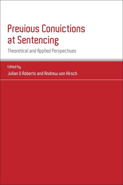 Produktbild: Previous Convictions at Sentencing
