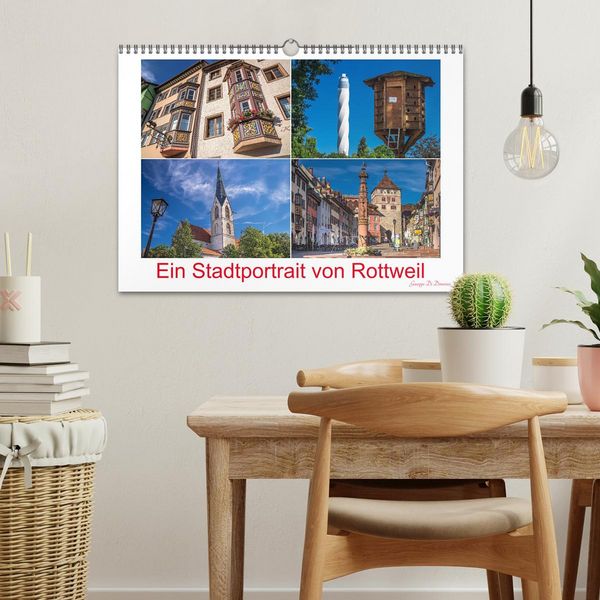 Produktbild: Ein Stadtportrait von Rottweil (Wandkalender 2026 DIN A3 quer), CALVENDO Monatskalender