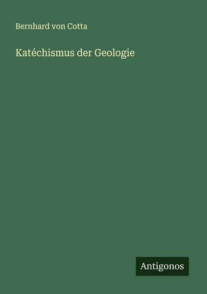Produktbild: Kat&eacute;chismus der Geologie