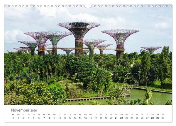 Produktbild: Singapur (Wandkalender 2026 DIN A3 quer), CALVENDO Monatskalender