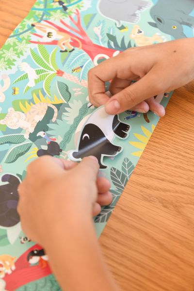 Produktbild: POPPIK - Sticker Box Wildtiere