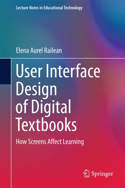 Produktbild: User Interface Design of Digital Textbooks