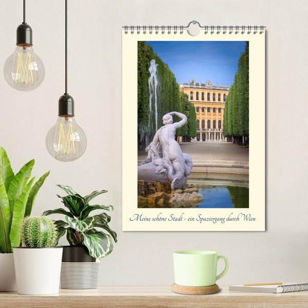 Produktbild: Meine sch&ouml;ne Stadt - ein Spaziergang durch Wien (Wandkalender 2026 DIN A4 hoch), CALVENDO Monatskalender