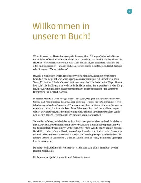 Produktbild: Medical Cooking: Gesunde Haut