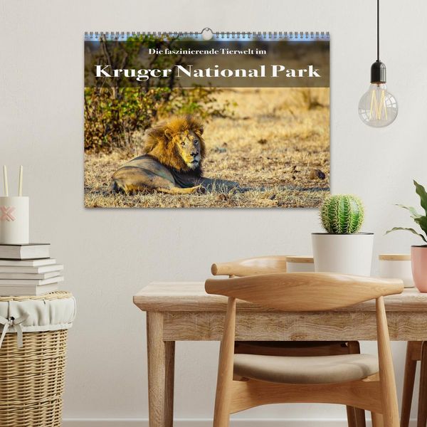 Produktbild: Faszinierende Tierwelt des Kruger National Parks (Wandkalender 2026 DIN A3 quer), CALVENDO Monatskalender